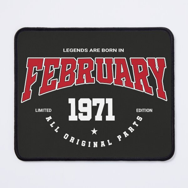 Item preview, February legends 1971 designed and sold by HB Shirts.