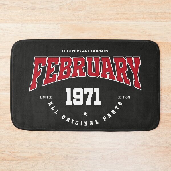 Item preview, February legends 1971 designed and sold by HB Shirts.