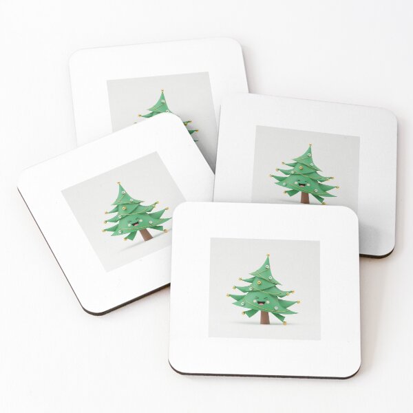 Item preview, Smiling christmas tree designed and sold by mayatA-rt.