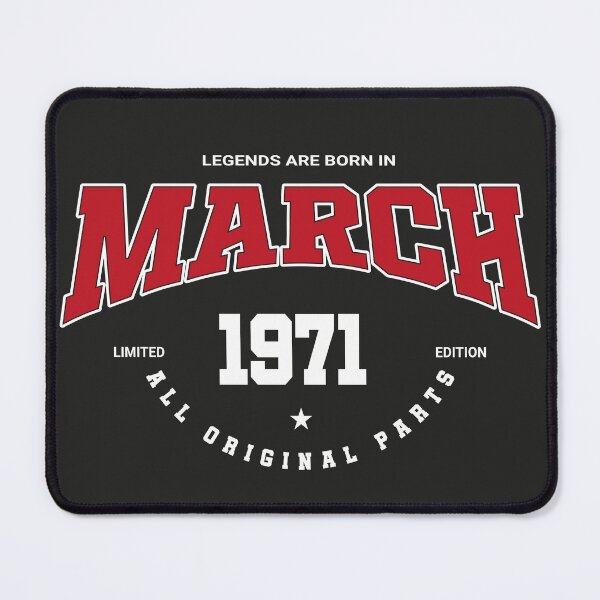 Item preview, March legends 1971 designed and sold by HB Shirts.