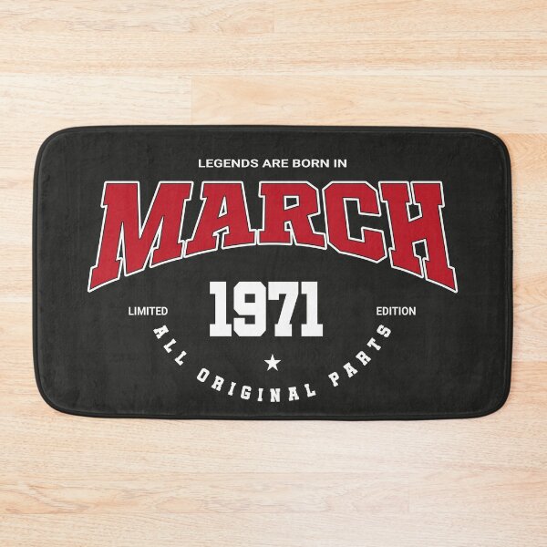 Item preview, March legends 1971 designed and sold by HB Shirts.
