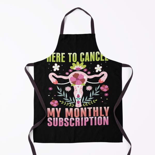 Item preview, Here To Cancel Monthly Subscription Uterus Art designed and sold by Nocturnal-Vines.