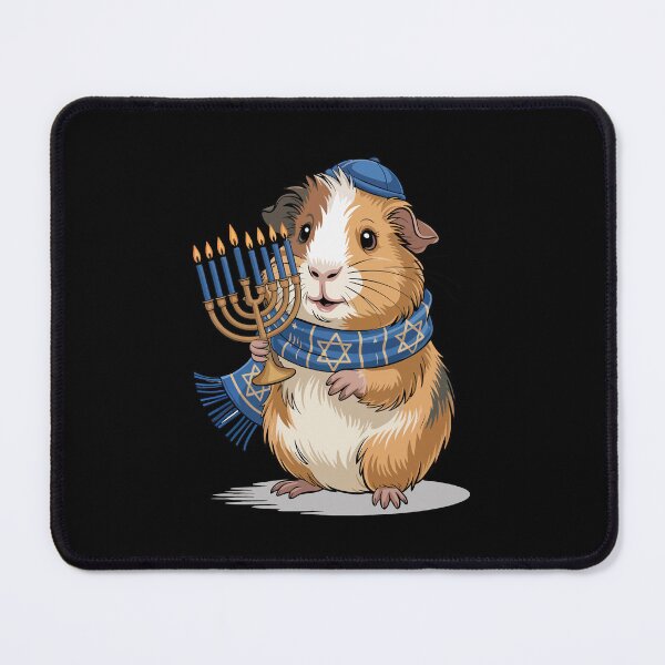 Item preview, Guinea Pig with Menorah designed and sold by jkrphoto.