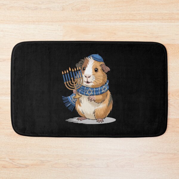 Item preview, Guinea Pig with Menorah designed and sold by jkrphoto.