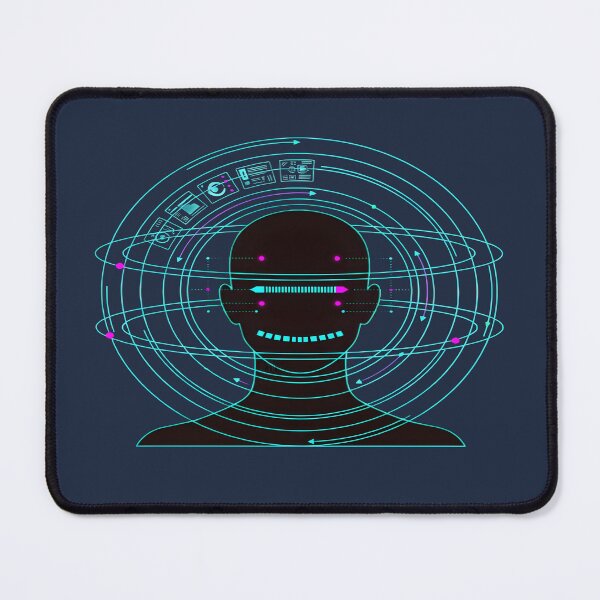 Item preview, Neon Biometric Head Scan - Digital Identity HUD designed and sold by Dakson Design - Fantasy Art.