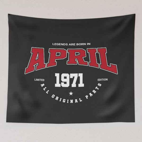 Item preview, April Legends 1971 designed and sold by HB Shirts.