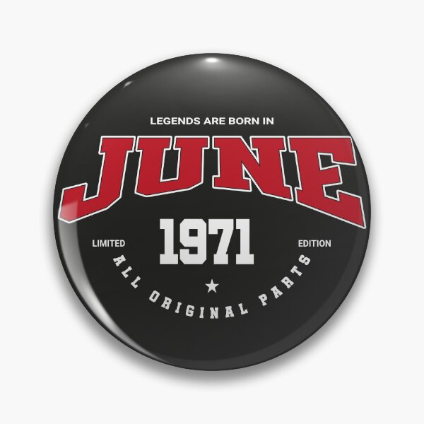 Item preview, June legends 1971 designed and sold by HB Shirts.