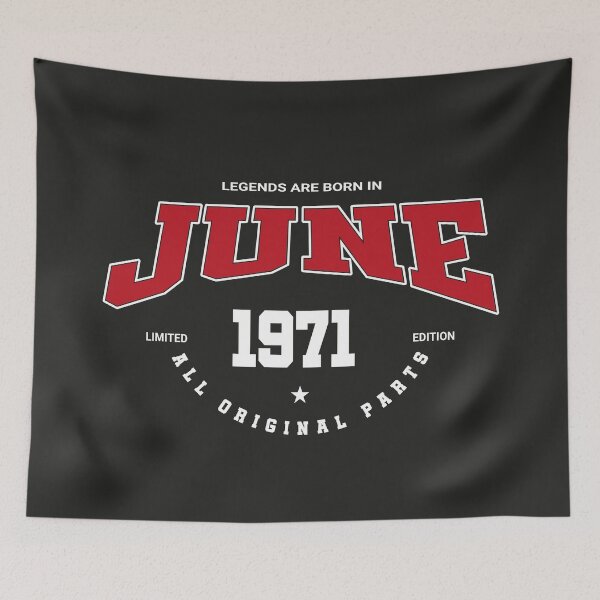 Item preview, June legends 1971 designed and sold by HB Shirts.