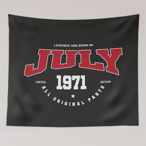 Item preview, July legends 1971 designed and sold by HB Shirts.