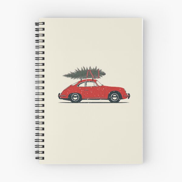 Item preview, Vintage Porsche 356 Christmas Tree essential illustration designed and sold by blackdogshop.