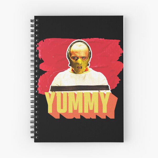 Aperçu de l'œuvre De superbes illustrations d'Hannibal Lecter | Humour horrifique du Silence des Agneaux créée et vendue par Thorn & Ember.
