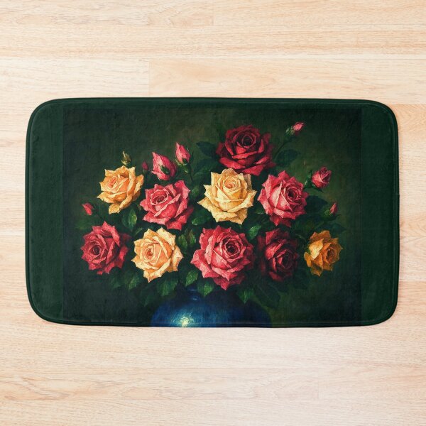 Item preview, Rose bouquet in a ceramic vase designed and sold by MaPerle.