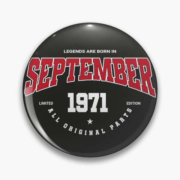 Item preview, September legends 1971 designed and sold by HB Shirts.