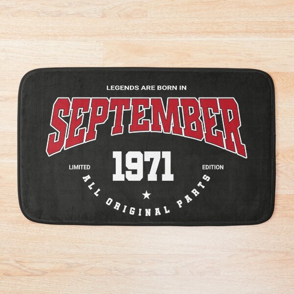 Item preview, September legends 1971 designed and sold by HB Shirts.