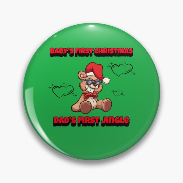 Item preview, Baby's First christmas Dad's first jingle. Christmas daddies designed and sold by "Vibe & Style Merch".