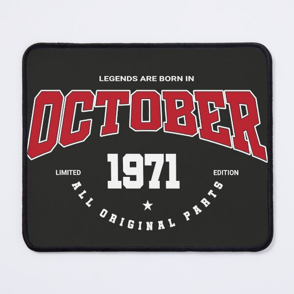 Item preview, October legends 1971 designed and sold by HB Shirts.
