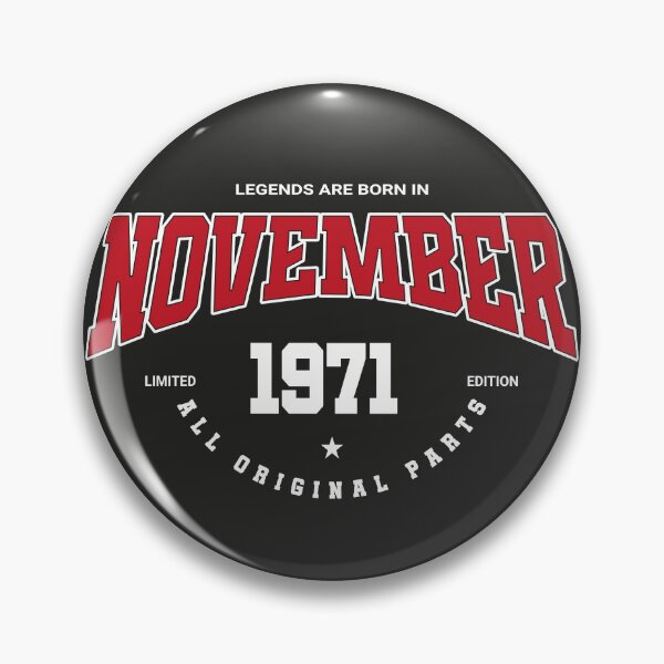 Item preview, November legends 1971 designed and sold by HB Shirts.