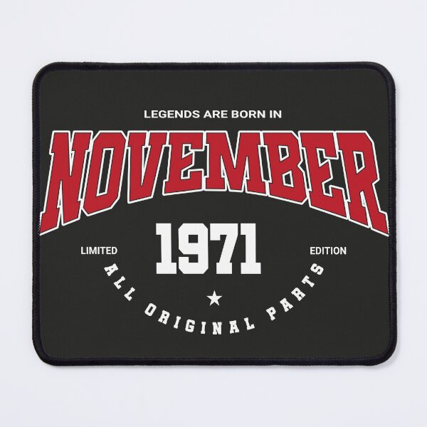 Item preview, November legends 1971 designed and sold by HB Shirts.