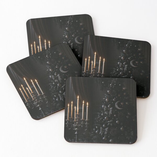 Item preview, Black Gothic Christmas Tree - Dark Christmas Decoration designed and sold by Lyvion design.