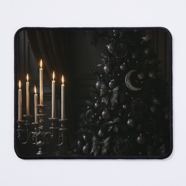 Item preview, Black Gothic Christmas Tree - Dark Christmas Decoration designed and sold by Lyvion design.