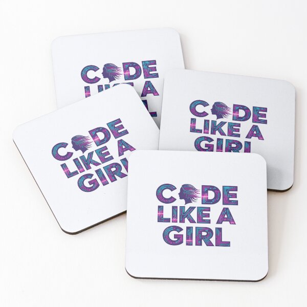 Item preview, Code Like A Girl designed and sold by musthavewords.