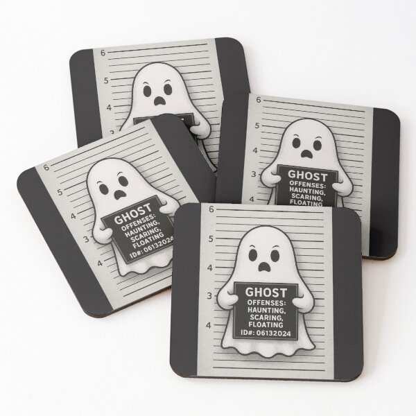 Item preview, Ghost Mugshot designed and sold by DeadThingsShop.