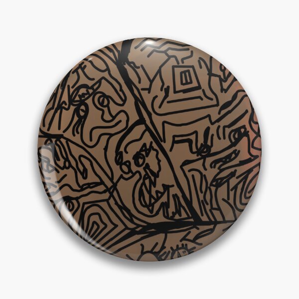 Item preview, Ancient Script Abstract Art T-Shirt — Mystical Tribal Maze Graphic Tee designed and sold by FOMC.