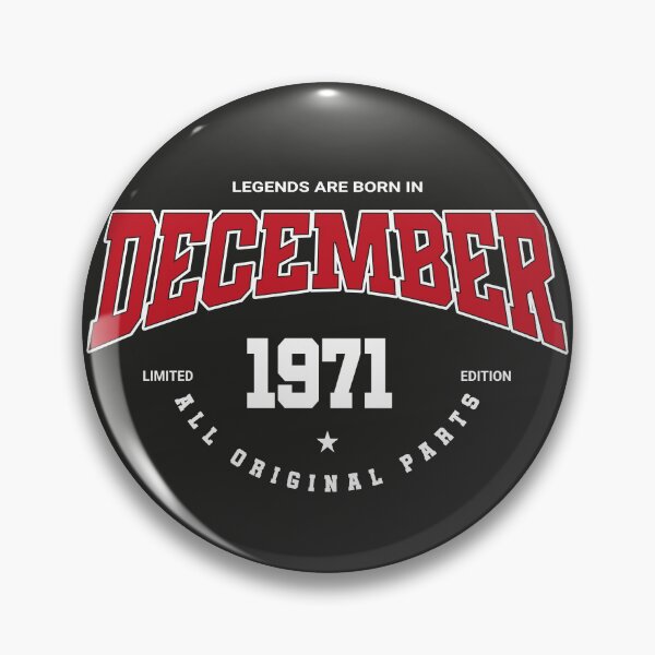 Item preview, December legends 1971 designed and sold by HB Shirts.