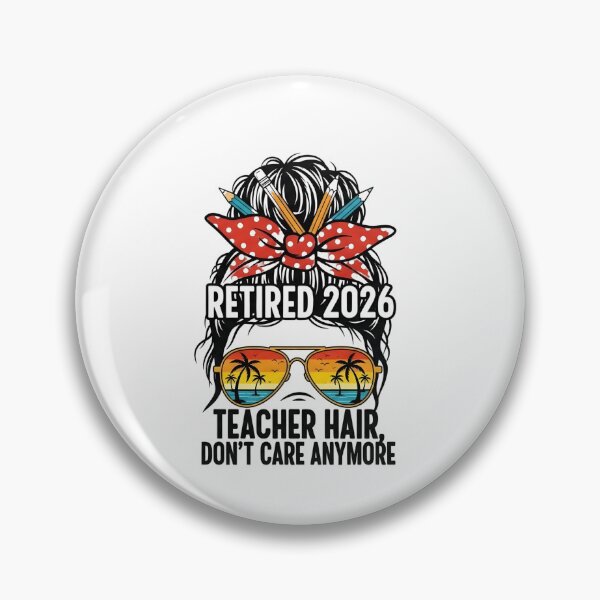 Artikelvorschau, T-Shirt „Pensionierung Lehrer 2026 – Mir ist die Frisur egal“ – Lustiges Ruhestandsgeschenk für Lehrer 2026 entworfen und verkauft von Clothesbest.