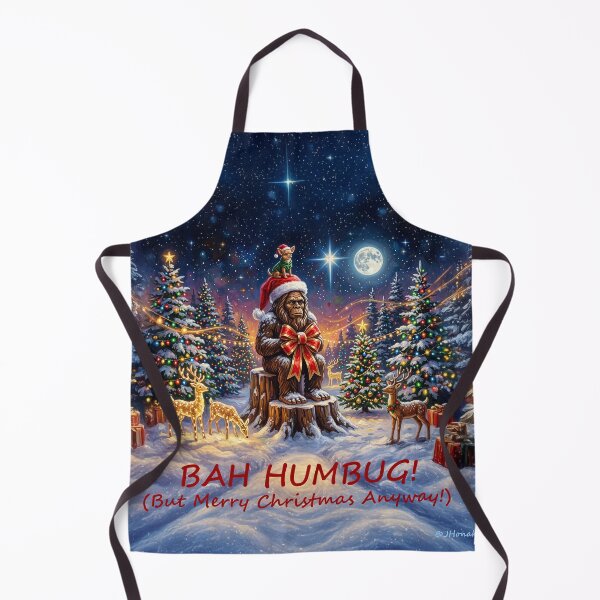 Item preview, Sasquatch Bigfoot Bah Humbug Merry Christmas!  designed and sold by JHonaker.