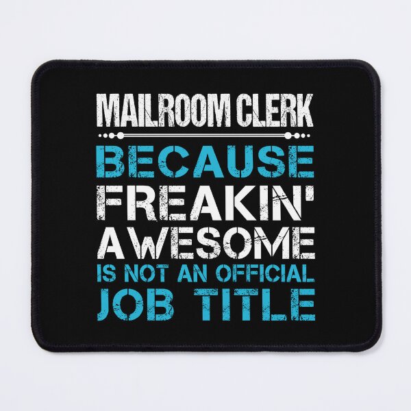 Item preview, Mailroom Clerk designed and sold by SperryRoger.