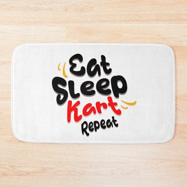Item preview, Eat sleep kart repeat Racing Driver Gokart T-Shirt Gift designed and sold by ZuToMi.