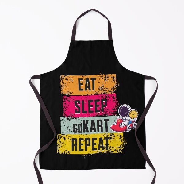 Item preview, Eat sleep kart repeat Go-Kart Racing designed and sold by ZuToMi.