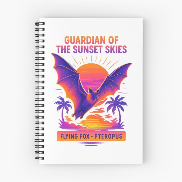 Item preview, Flying Fox – Sunset Guardian designed and sold by WildlifeInc.