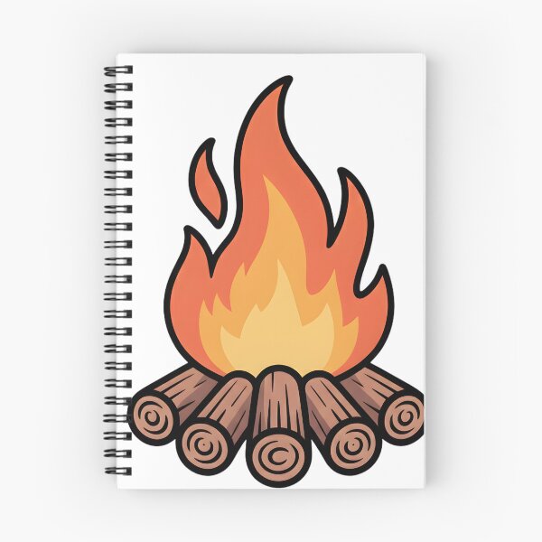 Item preview, Campfire Camping Nature Adventure Outdoors designed and sold by hexenor.