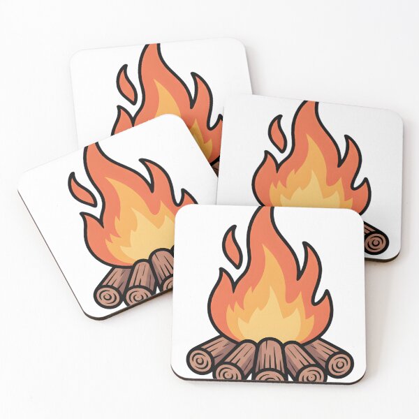 Item preview, Campfire Camping Nature Adventure Outdoors designed and sold by hexenor.