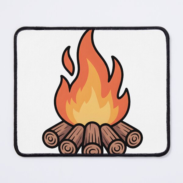 Item preview, Campfire Camping Nature Adventure Outdoors designed and sold by hexenor.
