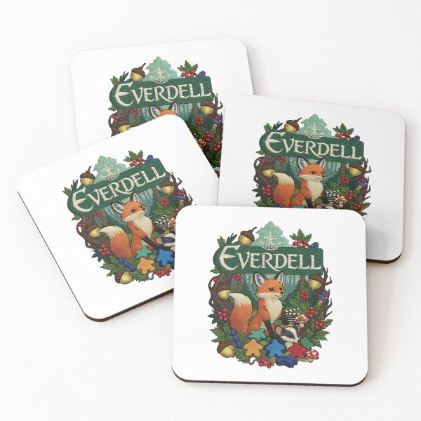 Item preview, Everdell Sticker - Cute Fox Fynn Nobletail Critters Board Game Forest Nostalgia designed and sold by GeniePixel.