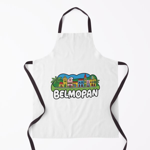 Item preview, Belmopan Belize | Capital City Travel Illustration Sticker designed and sold by KiValuate.