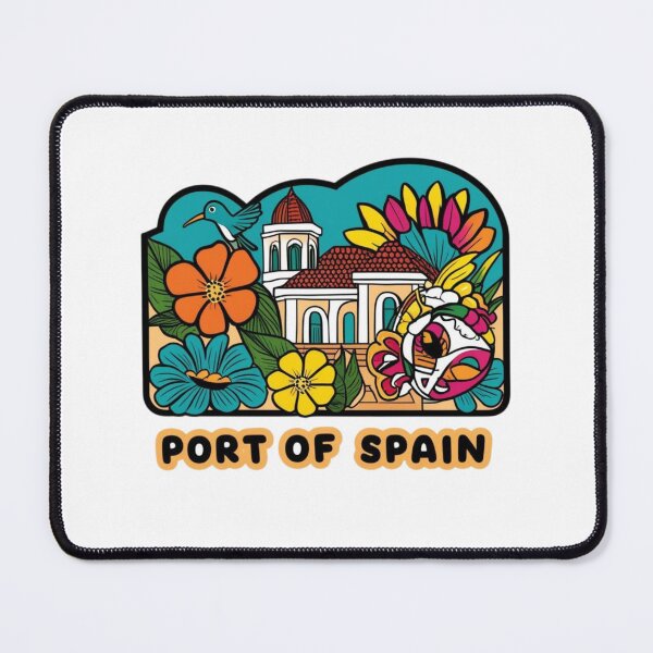 Item preview, Port of Spain Trinidad & Tobago | Caribbean City Travel Sticker designed and sold by KiValuate.