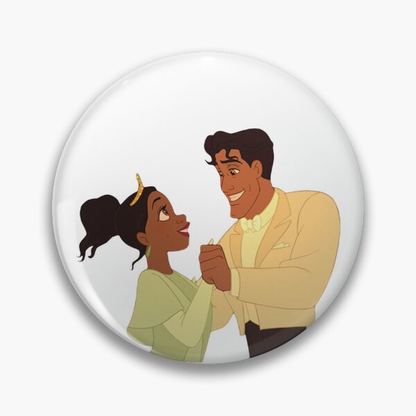 Item preview, Princess and the Frog Sticker (Tiana and Prince Naveen) designed and sold by MadeByMood.