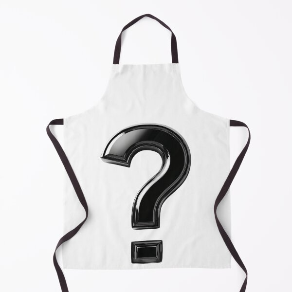 Item preview, Black Glossy Question Mark – Minimalist Symbol Art designed and sold by DuncanMaxStar .