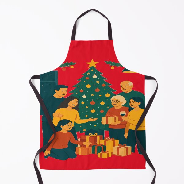 Item preview, merry christmas wishes retro style designed and sold by Mudikeys.