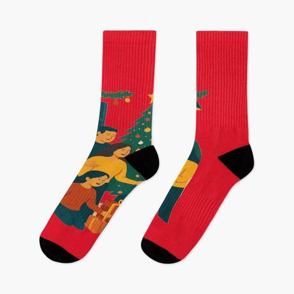 Item preview, merry christmas wishes retro style designed and sold by  Mudikeys.
