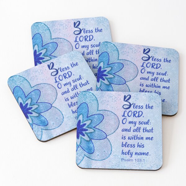Item preview, Psalm 103:1 King James Bible - Bless The LORD O My Soul designed and sold by Angela Dow.