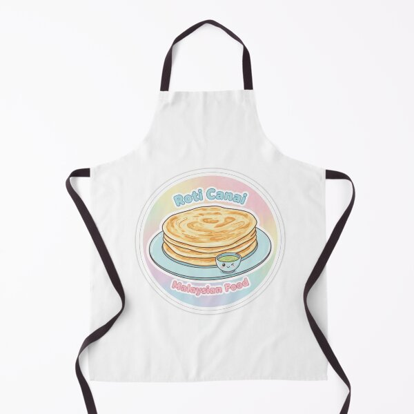 Item preview, Cute Kawaii Roti Canai – Adorable Malaysian Food Sticker designed and sold by Design by Miiaarts.
