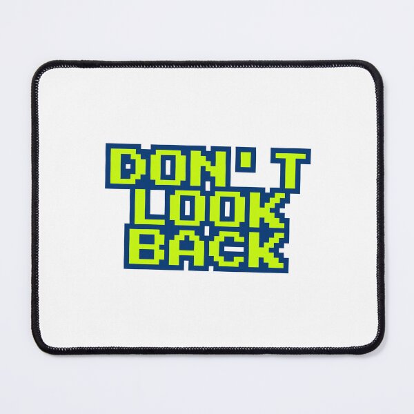 Item preview, Don’t Look Back Pixel Message designed and sold by ReykorShop.
