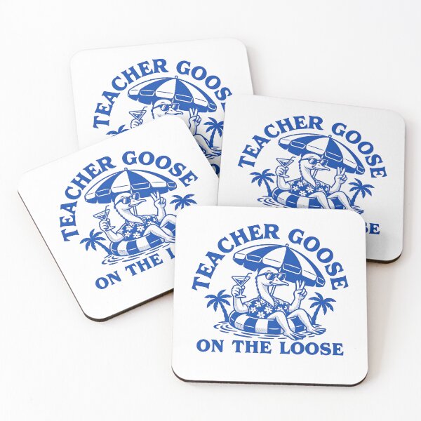 Item preview, Teacher Goose On The Loose Funny Summer Vacation designed and sold by Auchi_Verse.