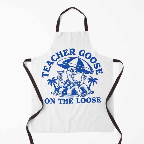 Item preview, Teacher Goose On The Loose Funny Summer Vacation designed and sold by Auchi_Verse.