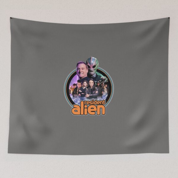 Item preview, RESIDENT-ALIEN-T-SHIRT--- designed and sold by ahsenfiliz.